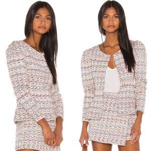 Song of Style Elmo Jacket Top in Rainbow Multi